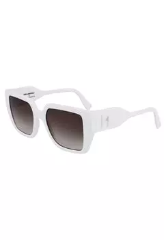 Солнцезащитные очки KARL LAGERFELD, белые