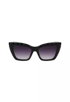 Солнцезащитные очки KARL LAGERFELD, черно-белые