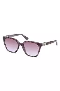 Солнцезащитные очки «кошачий глаз» Guess, сиреневый