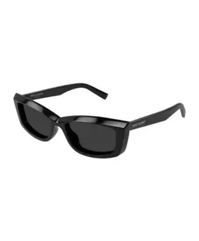 Солнцезащитные очки «кошачий глаз» sl 658 Saint Laurent, черный