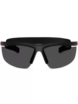 Солнцезащитные очки Linea Rossa Prada Linea Rossa, черный