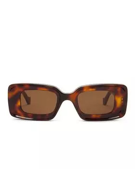Солнцезащитные очки Loewe Rectangular, цвет Havana