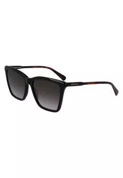 Солнцезащитные очки Longchamp, черные