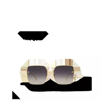 Солнцезащитные очки LV Charm Square Louis Vuitton, черный