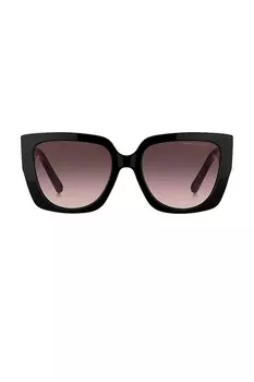 Солнцезащитные очки Marc Jacobs Square, черный