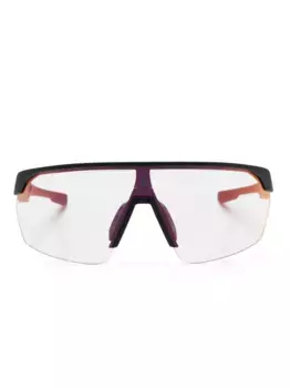 Солнцезащитные очки-маска Adidas, черный