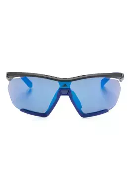 Солнцезащитные очки-маска SP0072 Adidas, синий