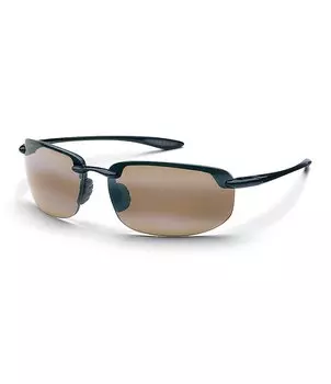Солнцезащитные очки Maui Jim Ho'okipa PolarizedPlus2 без оправы, 64 мм, черный