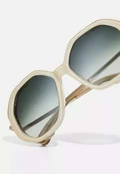 Солнцезащитные очки Max Mara, кремовый