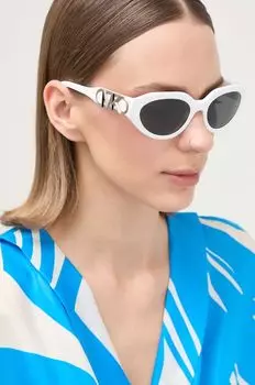 Солнцезащитные очки Michael Kors, белый