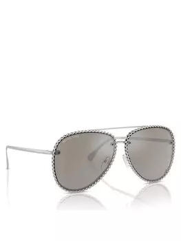 Солнцезащитные очки Michael Kors, серебряный