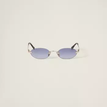 Солнцезащитные очки Miu Miu, индиго