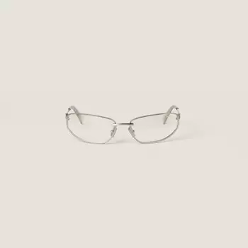 Солнцезащитные очки Miu Miu, серебряный