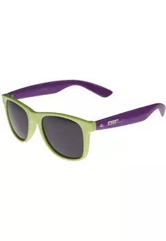 Солнцезащитные очки Mstrds, цвет Lime/Purple