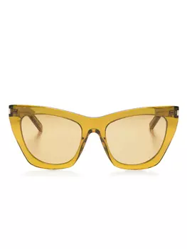 Солнцезащитные очки New Wave 214 Kate Saint Laurent Eyewear, зеленый