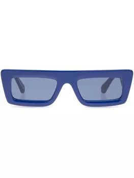 Солнцезащитные очки Off-White Eyewear Virgil в квадратной оправе, синий