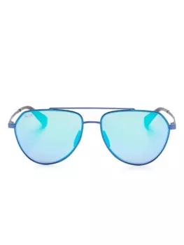 Солнцезащитные очки-пилоты Maui Jim, синий