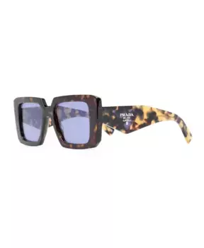 Солнцезащитные очки Pr 23ys 2au05q Prada, коричневый