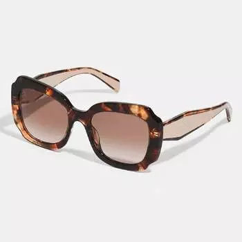 Солнцезащитные очки Prada, коричневый