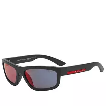 Солнцезащитные очки Prada Linea Rossa 05Zs Sunglasses, черный