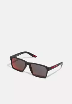 Солнцезащитные очки Prada Linea Rossa, черный
