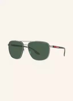 Солнцезащитные очки PRADA LINEA ROSSA PS 50YS, серый