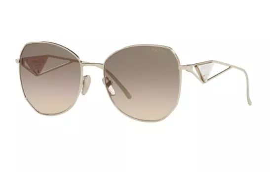 Солнцезащитные очки Prada, золотой