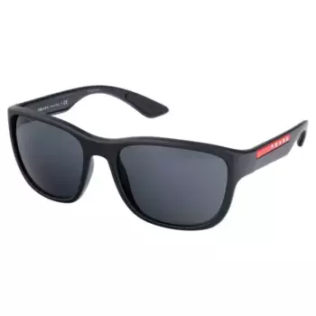 Солнцезащитные очки PS 01us Prada, черный