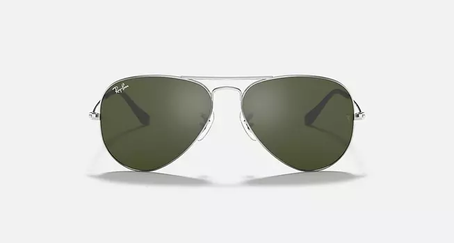 Солнцезащитные очки Ray-Ban AVIATOR MIRROR, серый