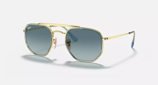 Солнцезащитные очки Ray-Ban MARSHAL II, синий градиент