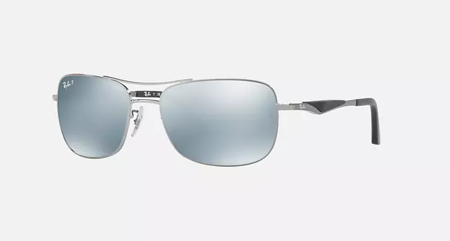 Солнцезащитные очки Ray-Ban RB3515, серебряный