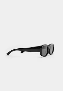 Солнцезащитные очки RECTANGULAR Stradivarius, черный
