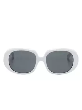 Солнцезащитные очки с логотипом Dolce & Gabbana Eyewear, белый