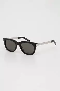 Солнцезащитные очки Saint Laurent, черный