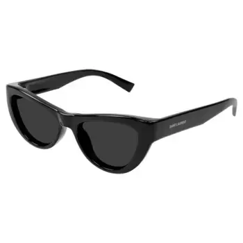 Солнцезащитные очки Saint Laurent, черный