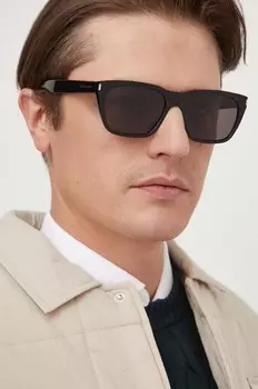 Солнцезащитные Очки Saint Laurent, черный