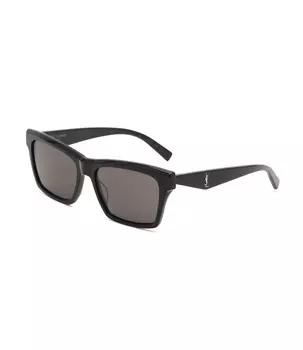 Солнцезащитные очки Saint Laurent, черный