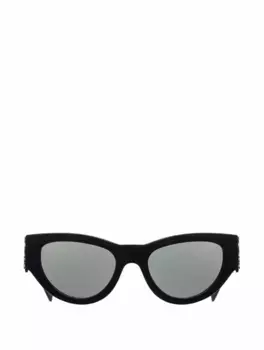 Солнцезащитные очки Saint Laurent, черный