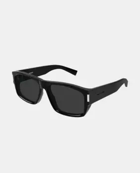 Солнцезащитные очки Saint Laurent, черный
