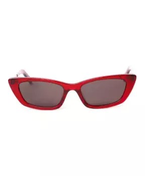 Солнцезащитные очки Saint Laurent, красный
