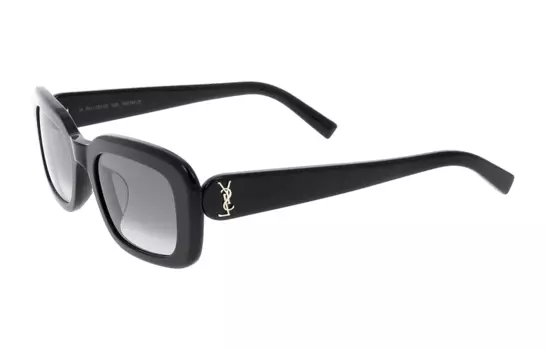 Солнцезащитные очки Saint Laurent Rectangle Frame, черный