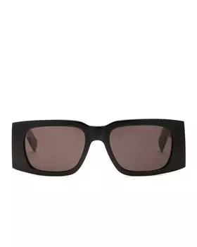 Солнцезащитные очки Saint Laurent Rectangular, черный