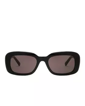 Солнцезащитные очки Saint Laurent Rectangular, черный