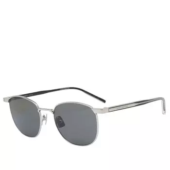 Солнцезащитные очки Saint Laurent SL 747 Saint Laurent Sunglasses, серый
