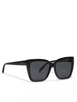 Солнцезащитные очки Salvatore Ferragamo, черный