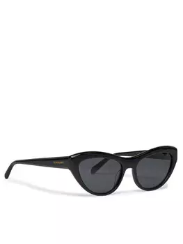 Солнцезащитные очки Salvatore Ferragamo, черный