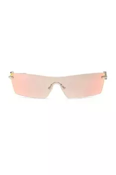 Солнцезащитные очки shield Dolce & Gabbana, серебряный