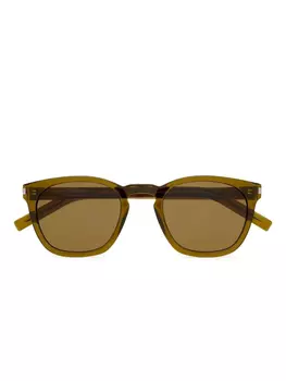 Солнцезащитные очки SL 28 Saint Laurent Eyewear, зеленый