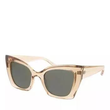 Солнцезащитные очки sl 552 nude-nude- Saint Laurent, розовый