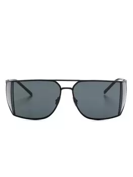 Солнцезащитные очки SL 750 Saint Laurent Eyewear, черный